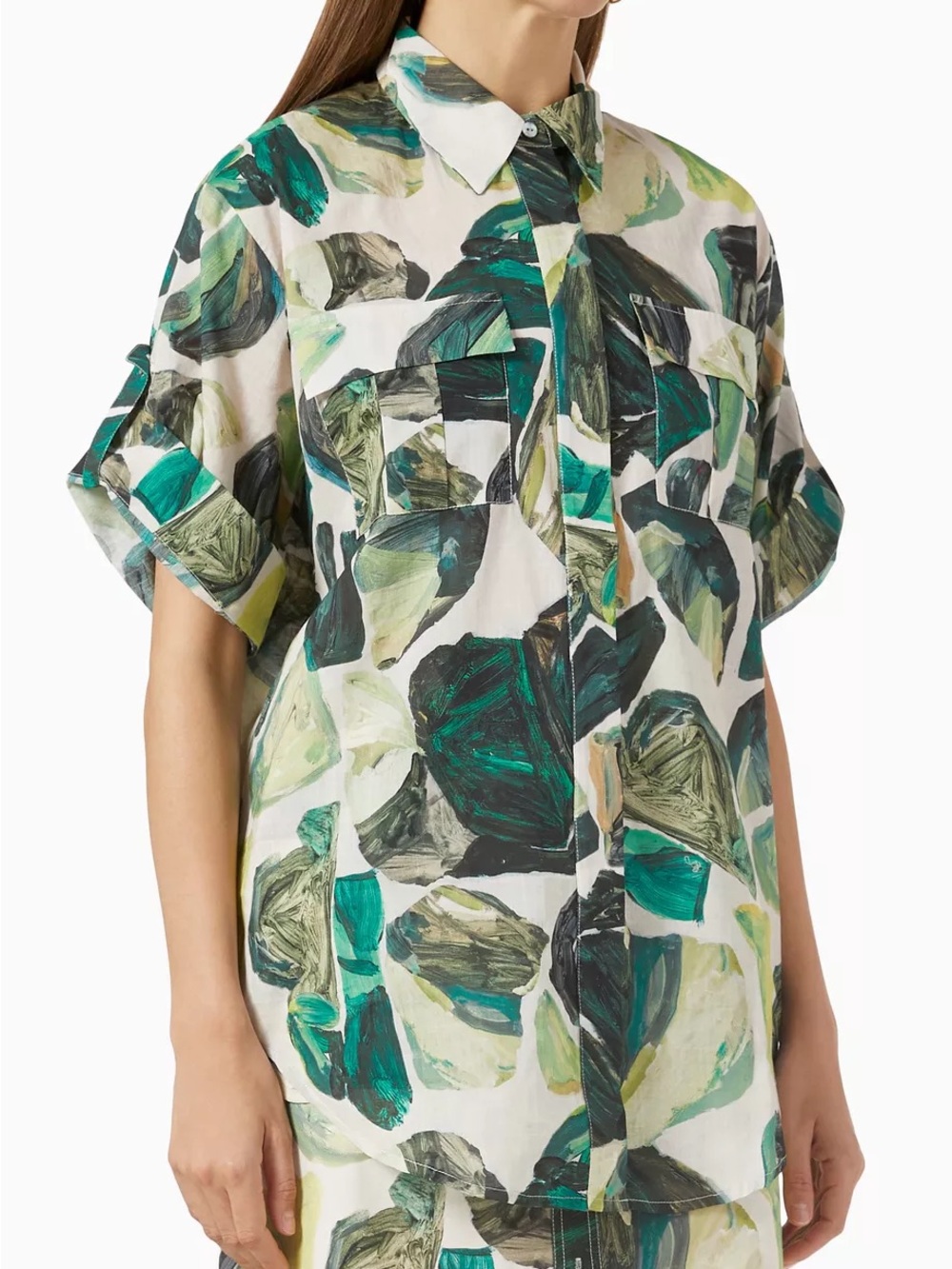 ALEMAIS Siena Utility Shirt Size 8